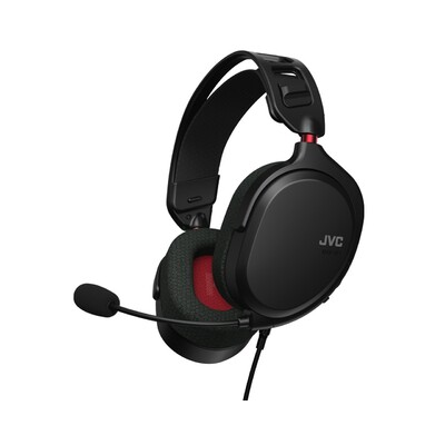 JVC GG-01BQ Ultrakönnyű, erőteljes, dinamikus hangzású Gamer fejhallgató