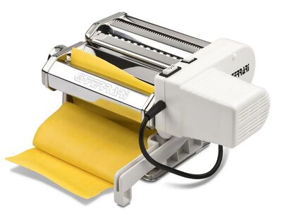 G3 Ferrari G20121 Sfoglia Mia – Automata és kézi tésztagép, 5 tésztaformával, 9 féle tésztavastagság, 2 sebesség fokozat