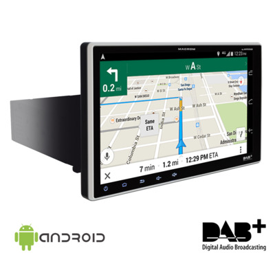 M-AN900DAB - Android autós multimédia  DAB+ rádióval