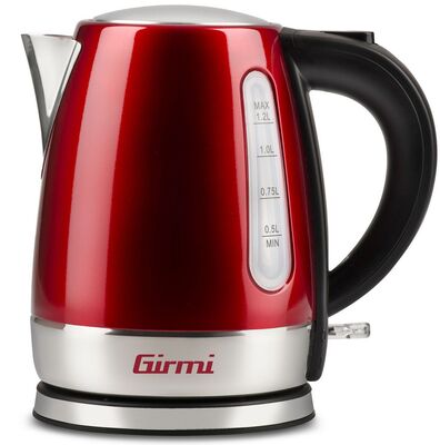 Girmi BL32 elektromos vízforraló, 1360-1630 W teljesítmény, 1,2 liter, piros, Girmi