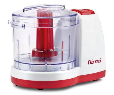 Girmi TR03 többfunkciós elektromos asztali aprítógép, 150W, 350 ml-es üveg tartály, rozsdamentes acél pengékkel