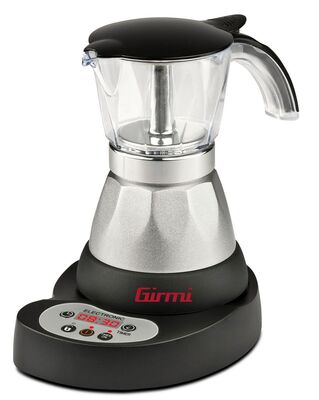 Girmi MC23 elektromos kotyogós kávéfőző időzítővel, melegentartóval, LED kijelzővel, 1-3 csésze, 400W