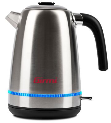 Girmi BL33 rozsdamentes acél vízforraló, 1,7L, 1850-2200W, innovatív design, automatikus kikapcsolás