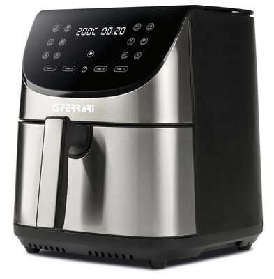 G3 Ferrari G10176 FRIGGISANO XXL forrólevegős sütő 1700 W teljesítmény, 8 literes kapacitás, digitális kijelző, 12 program