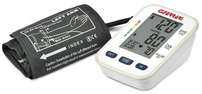 G3 Ferrari G30055 automata felkaros vérnyomásmérő szisztolés-diasztolés-pulzusszám mérés, 2 felhasználós memória