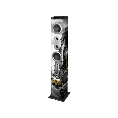 Trevi XT 104BT New York Taxi Sound Tower - Erősített torony hangszóró Bluetooth-tal és sok extrával