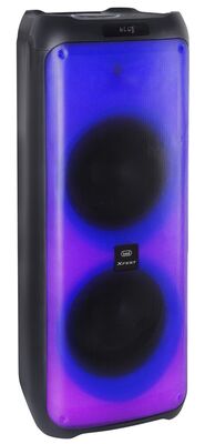 Trevi XF 4100 PRO hordozható party hangrendszer Bluetooth, USB/SD, karaoke, 300W, vezeték nélküli mikrofonnal