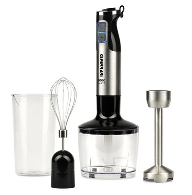 G3 Ferrari G20143 ANTELAO KIT Kézi botmixer készlet, erős, 8 sebességgel, 1000W-os motorral, hideg és meleg ételekhez