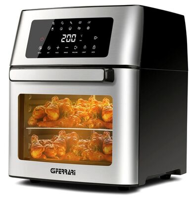 G3 Ferrari G10182 forrólevegős multifunkciós sütő 15L, digitális kijelző, 1700W, tartozékokkal