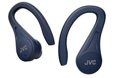 JVC  HA-EC25T-A-U Sportos Bluetooth fülhallgató, 30 órás üzemidő, IPX5 védelem, Pivot & Slide Motion Fit technológia, kék