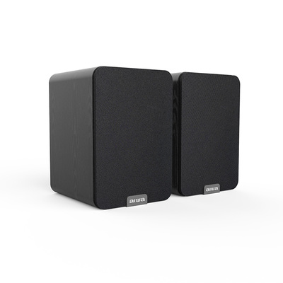 Aiwa ASP-A200BK Prémium aktív hangfal a zene szerelmeseinek és házimozi rajongóknak, fekete színben