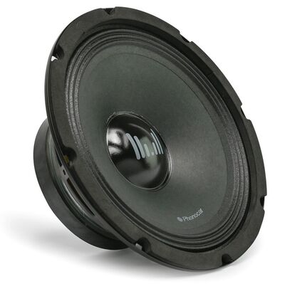 Phonocar 02787 Professzionális mély-közép hangszóró 20cm, 240W csúcsteljesítmény, SPL Hi-Fi autóhifi rendszerhez