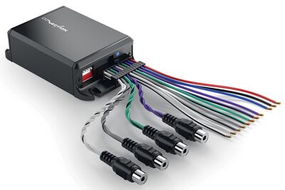 Connection  SLI 4.3 Professzionális magas - alacsony jelszint átalakító sok extra tulajdonsággal
