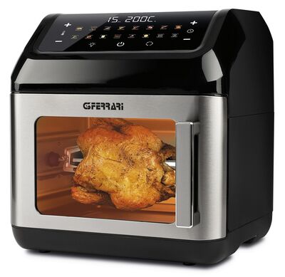 G3 Ferrari G10187 multifunkciós forrólevegős sütő, 13L kapacitás, 1700W teljesítmény, 16 programmal