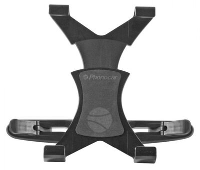 Phonocar 06233 Prémium állítható tablet tartó fejtámlához, univerzális rögzítés, 8" kijelzőhöz, 19,5 cm-ig bővíthető