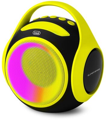 Trevi  XR 8A202 sárga Bluetooth hangszóró IPX5 TWS USB microSD AUX