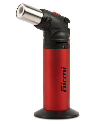Girmi AG55 zsebsárkány kétféle láng, állítható hőfok, biztonsági zár, butángázzal újratölthető, piros színben