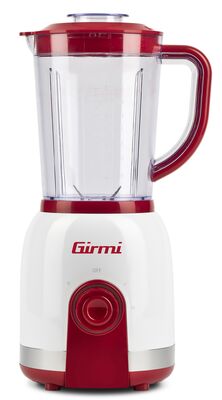 Girmi FR27 turmixgép 350 W teljesítménnyel, 1 literes kehellyel, 2 sebességfokozattal, rozsdamentes acél pengékkel