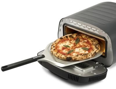 G3 Ferrari G10186 Pronto Pizza 2 Minuti elektromos pizzasütő, 430°C, 8 program, pizzasütőkő, tepsi, rács, 2 perc alatt pizza