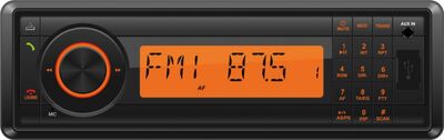 Phonocar VM016 Autórádió FM/AM/DAB+, Bluetooth, USB, SD kártya, 12/24V személyautókhoz vagy teherautókhoz