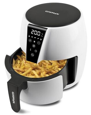 G3 Ferrari G10195 forrólevegős sütő 1500 W, 4,8 liter, digitális kijelző, 6 program, időzítővel