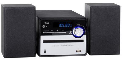 Trevi HCX 10F6 mini hifi rendszer CD/USB/Bluetooth, 20W, távirányítóval, FM rádióval