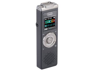 Trevi DR 437 SA2 Mini Digitális Hangrögzítő, diktafon, 8GB memóriával, akár 580 órányi felvétellel, beépített akkumulátorral
