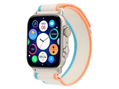 Trevi T-FIT 430 A SILVER - Smartwatch, okosóra AMOLED kijelzővel, híváskezeléssel és egészségfigyeléssel, ezüst szín
