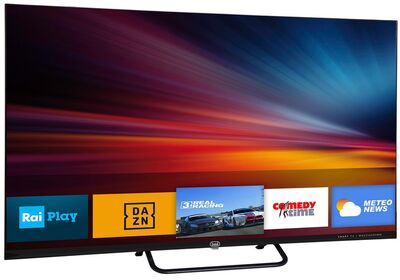 Trevi LTV 3210 SMART 32” Frameless Android TV, HD kijelző, DVB-T2/DVB-S2 tuner, 2×HDMI/2×USB csatlakozás és Wi-Fi