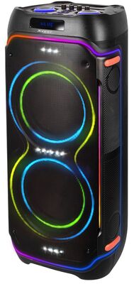 Trevi XF 3600 PRO vezeték nélküli, 200W-os hordozható party hangfal karaokehoz, bulikhoz, szabadtéri rendezvényhez