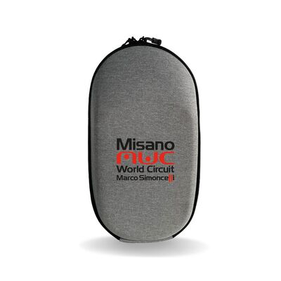 EMG UB01 EASY BAG MWC – Exkluzív első táska rollerhez vagy kerékpárhoz a Misano World Circuit dizájnjával, grafit szín