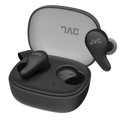 JVC HA-A23T-B True Wireless fülhallgató Zajszűrős fülhallgató a JVC legsikeresebb Gummi sorozatából, Oliva fekete színben