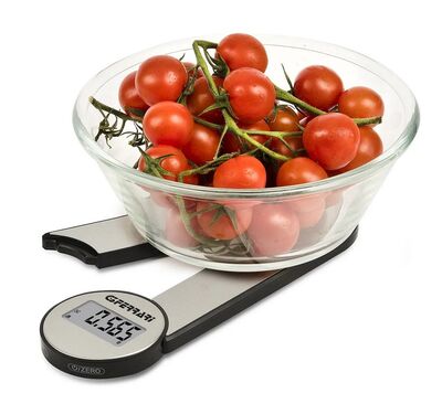 G3 Ferrari G20171 Vittoria összecsukható háztartási mérleg, 1g-5 kg méréshatár, gramm és mililiter méréssel