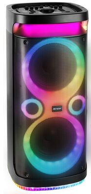 Trevi XF 3150 KB XFest vezeték nélküli party hangrendszer 130W, karaoke, Bluetooth, LED fények, akkumulátor