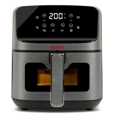 Girmi FG27 Ecofrit Lite forrólevegős sütő 4.2 liter, 8 program, digitális kijelző, állítható hőmérséklet