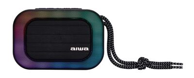 Aiwa BST-130TN stílusos, sokoldalú és IP66 védettségű Bluetooth hangszóró, kiváló hangminőséggel akár 8 órás lejátszással, Titán szín