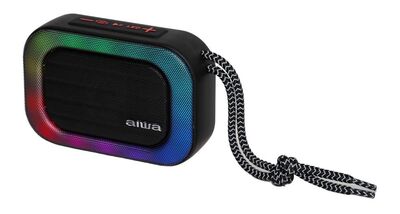 Aiwa BST-130RD stílusos, sokoldalú és IP66 védettségű Bluetooth hangszóró, kiváló hangminőséggel akár 8 órás lejátszással, piros