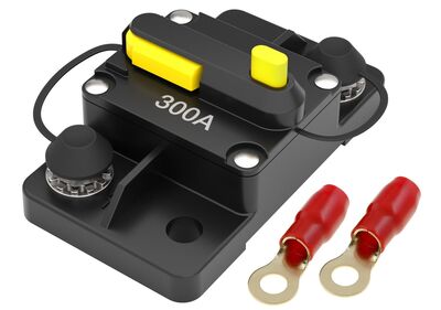 Hertz HMCB 300A tengerészeti minősítésű automata áramkör-megszakító IP67 védelemmel