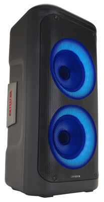 Aiwa KTSP-460 – Hordozható Bluetooth 5.4 party hangszóró HyperBass hangzással és RGB fényshow-val, TWS funkcióval