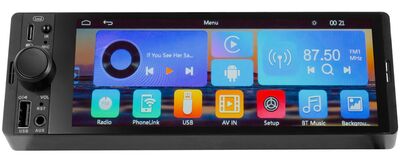 Trevi MDV 6370 DAB 6.6” érintőképernyős autórádió DAB+/FM, 160W, Apple CarPlay / Android Auto támogatás