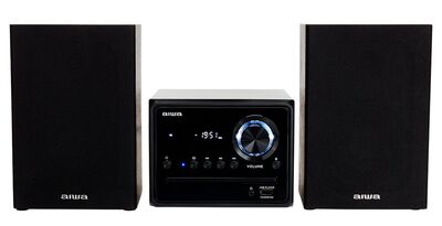 Aiwa MCBT-350 Professzionális mini hifi torony 2x10W kristálytiszta hangzással, Bluetooth 5.2 és USB töltéssel