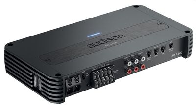 Audison SR 5.600 ver.2 5 csatornás autóhifi erősítő 75W×4+330W, 2Ω stabil, OEM/ART/USS, kompakt