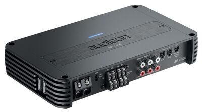 Audison SR 4.500 ver.2 Audison 4 csatornás D-osztályú autóhifi erősítő 130W x4, kompakt alumínium ház, fejlett ADT technológia
