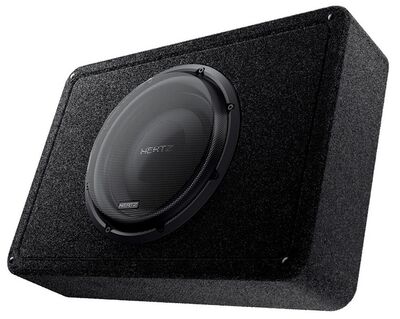 Hertz MPBX 300 S2 Ultra lapos zárt mélynyomóláda 30 cm, 500W RMS, 2Ω, 2S² pozícióválasztás