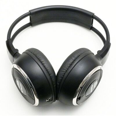 Phonocar VM405 Professzionális IR sztereó fejhallgató 2 csatornával, összecsukható kivitel, hordtáskával, autós multimédiához