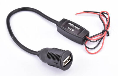 Phonocar 05218 Professzionális USB aljzat feszültség átalakítóval 12V-5V, 2.1A, gyors töltés autós beépítéshez