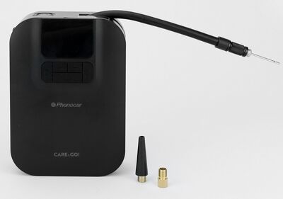 Phonocar 04993 Professzionális mini kompresszor 8 bar nyomással, 5000mAh akkumulátorral, digitális kijelzővel
