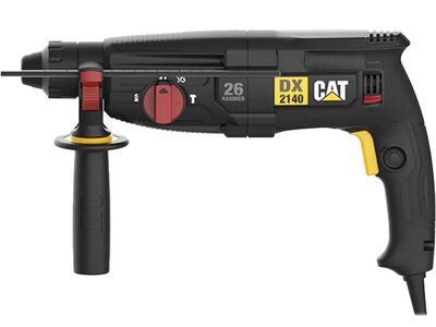 CAT DX2140 Power+ fúró-vésőkalapács 800W, 3.0J ütőenergia, 26mm betonfúrás, SDS-Plus