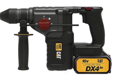CAT DX2150 Power+ 18V Li-Ion akkus fúrókalapács 2.8J 26mm brushless motor, 4 üzemmód, SDS-Plus, koffer