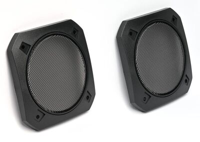 Phonocar 03002 hangszórórács 10 cm-es hangszórókhoz, 115x115 mm, 2 db/csomag, univerzális